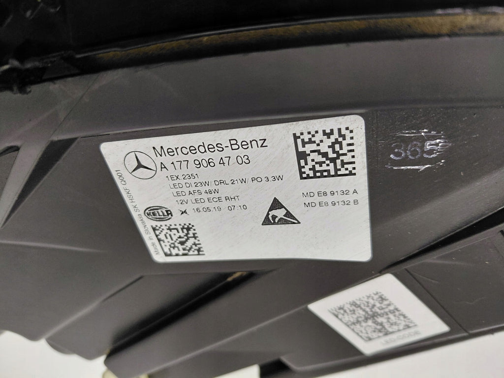 Frontscheinwerfer Mercedes-Benz W177 A1779064803 Full LED Ein Satz Headlight SCH5348376637ad