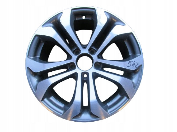 1x Alufelge 17 Zoll 7.5" 5x112 36ET Glanz Grau A2534010600 Mercedes-Benz Glc FEL5081678115xc