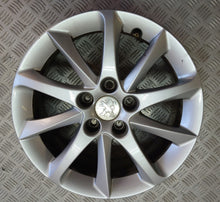 Load image into Gallery viewer, 1x Alufelge 16 Zoll 7.0" 5x108 46ET Silber 9671400880 Peugeot 508 Rim Wheel FEL9742850983be