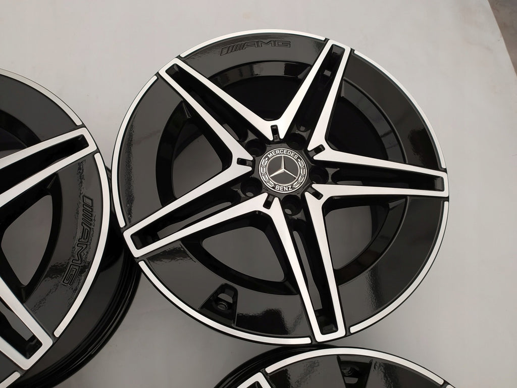 4x Alufelge 18 Zoll 7.5" 5x112 40ET Glanz Schwarz A2064011700 Mercedes-Benz W206 FEL3615944508xt