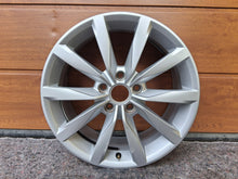 Load image into Gallery viewer, 1x Alufelge 17 Zoll 7.0" 5x112 49ET Glanz Silber 5G0601025CH VW Golf VII I Caddy FEL8369502127ib