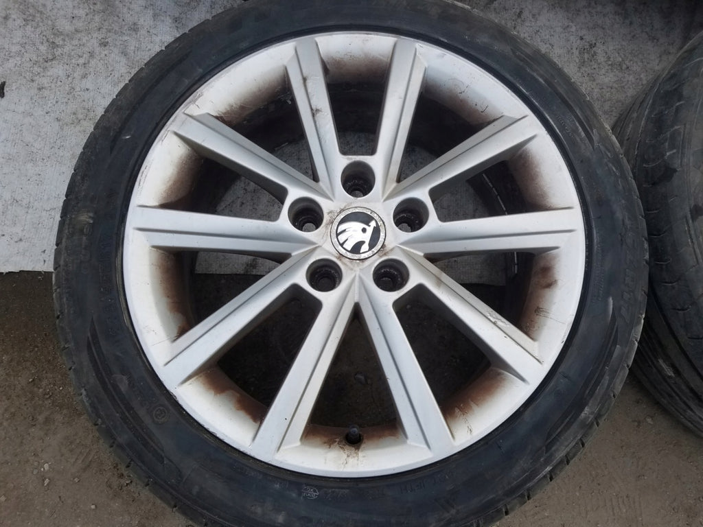4x Alufelge 17 Zoll 7.0" 5x112 49ET Skoda Octavia Iii Rim Wheel FEL6219749882db