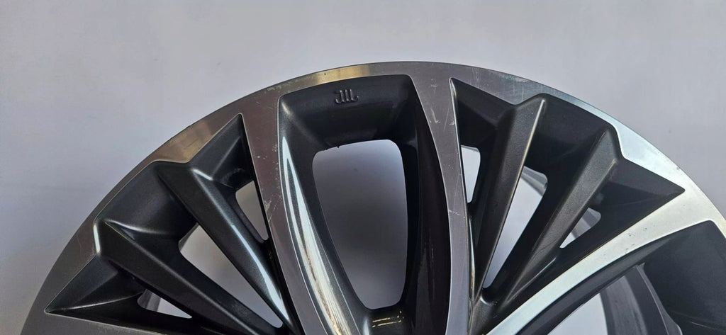 1x Alufelge 17 Zoll 6.5" 5x114.3 50ET Toyota Rim Wheel FEL9876866463qo