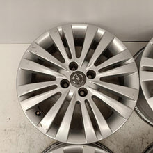 Load image into Gallery viewer, 4x Alufelge 16 Zoll 6.0" 4x100 40ET Glanz Silber Opel Meriva A Corsa Rim Wheel FEL1802812064bv