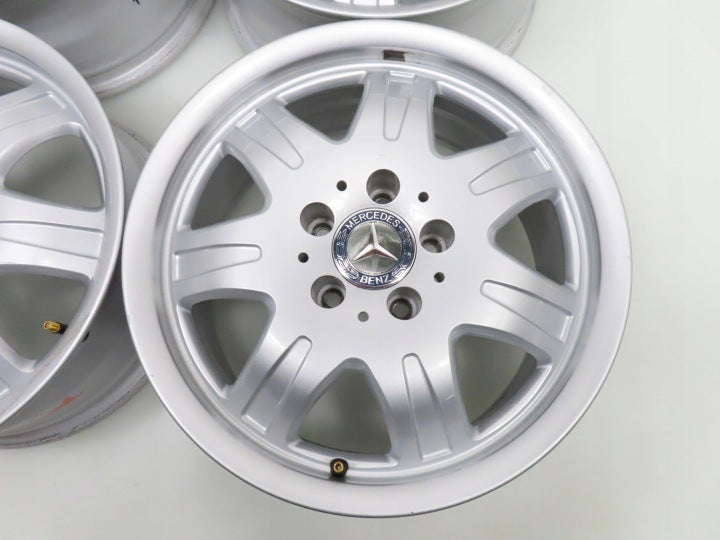 4x Alufelge 16 Zoll 7.0" 5x112 34ET Silber A1714010902 Mercedes-Benz Slk FEL2013007348ct