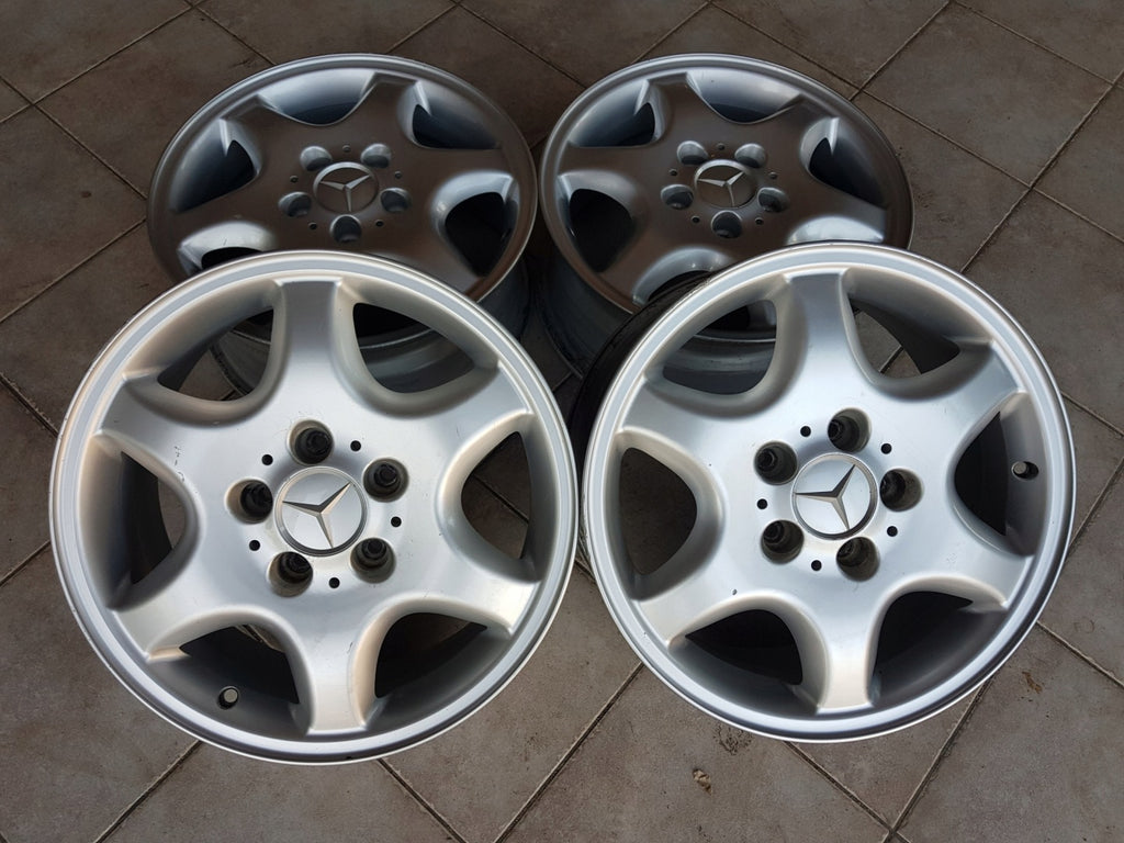 4x Alufelge 16 Zoll 7.0" 5x112 37ET A2084010502 Mercedes-Benz Clk C208 Rim Wheel FEL4276682782ai