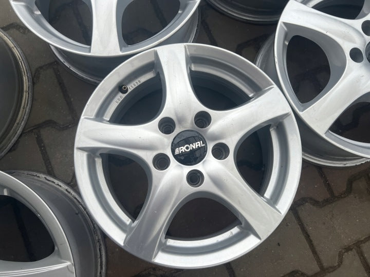 4x Alufelge 15 Zoll 6.0" 5x112 KBA45020 Audi Rim Wheel FEL4377368832rt