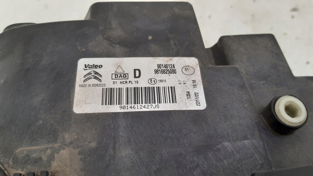 Frontscheinwerfer Citroën Berlingo 9816825080 Rechts Scheinwerfer Headlight SCH4872021441od