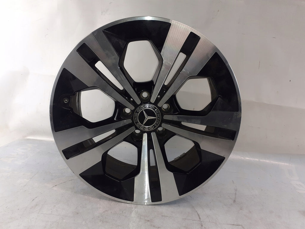 1x Alufelge 18 Zoll 7.5" 5x112 53ET Glanz Schwarz A2474012900 Mercedes-Benz