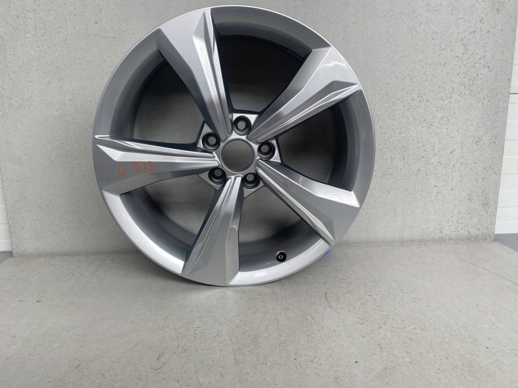1x Alufelge 19 Zoll 7.0" 5x112 34ET Glanz Silber 80A601025K Audi Q5 Rim Wheel FEL3229969622jq