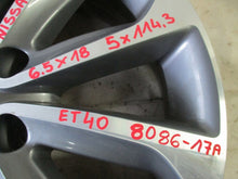 Laden Sie das Bild in den Galerie-Viewer, 1x Alufelge 18 Zoll 6.5" 5x114.3 Nissan Qashqai Rim Wheel FEL4030953406tq