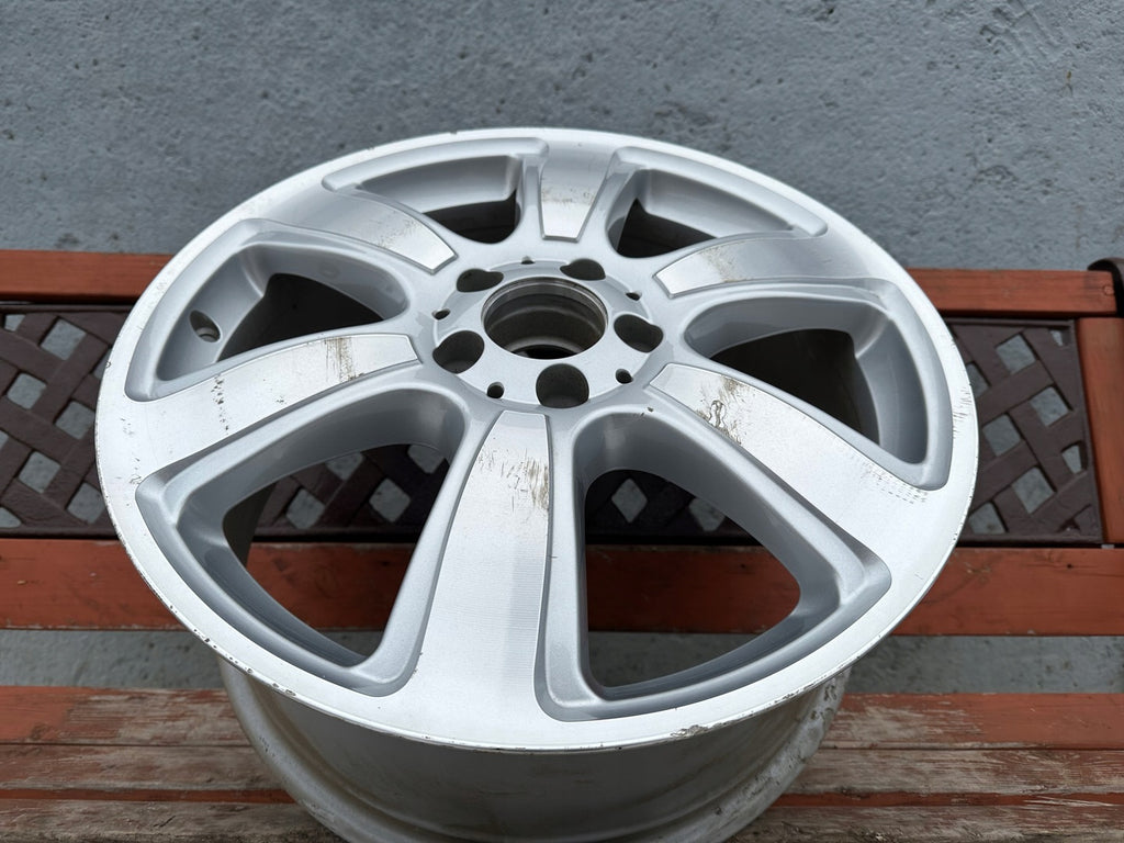 1x Alufelge 18 Zoll 8.0" 5x112 67ET Glanz Silber A2514011502 Mercedes-Benz