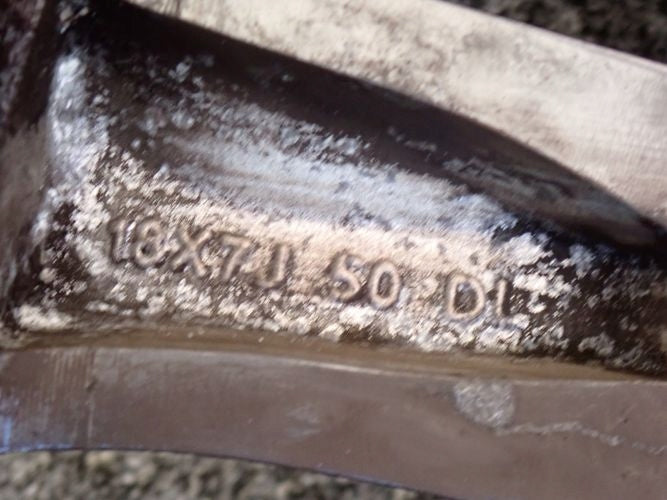 1x Alufelge 18 Zoll 7.0" 5x114.3 50ET 9965417080 Mazda Cx3 Cx-3 Rim Wheel