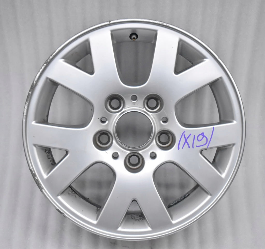 1x Alufelge 15 Zoll 6.5" 5x120 42ET Glanz Silber 1095369 BMW 3 E46 E90 Rim Wheel FEL8079940488bo