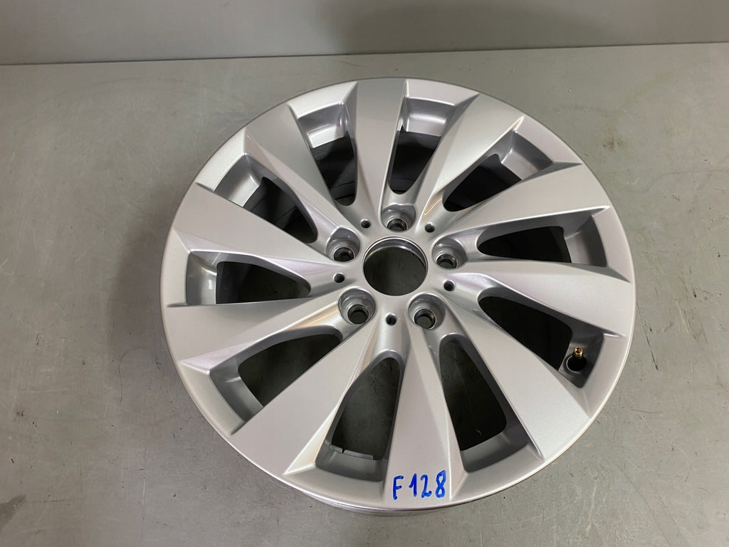 1x Alufelge 17 Zoll 7.5" 5x120 43ET Glanz Silber 6796206 BMW 1 F21 F20 Rim Wheel FEL6713562297ye