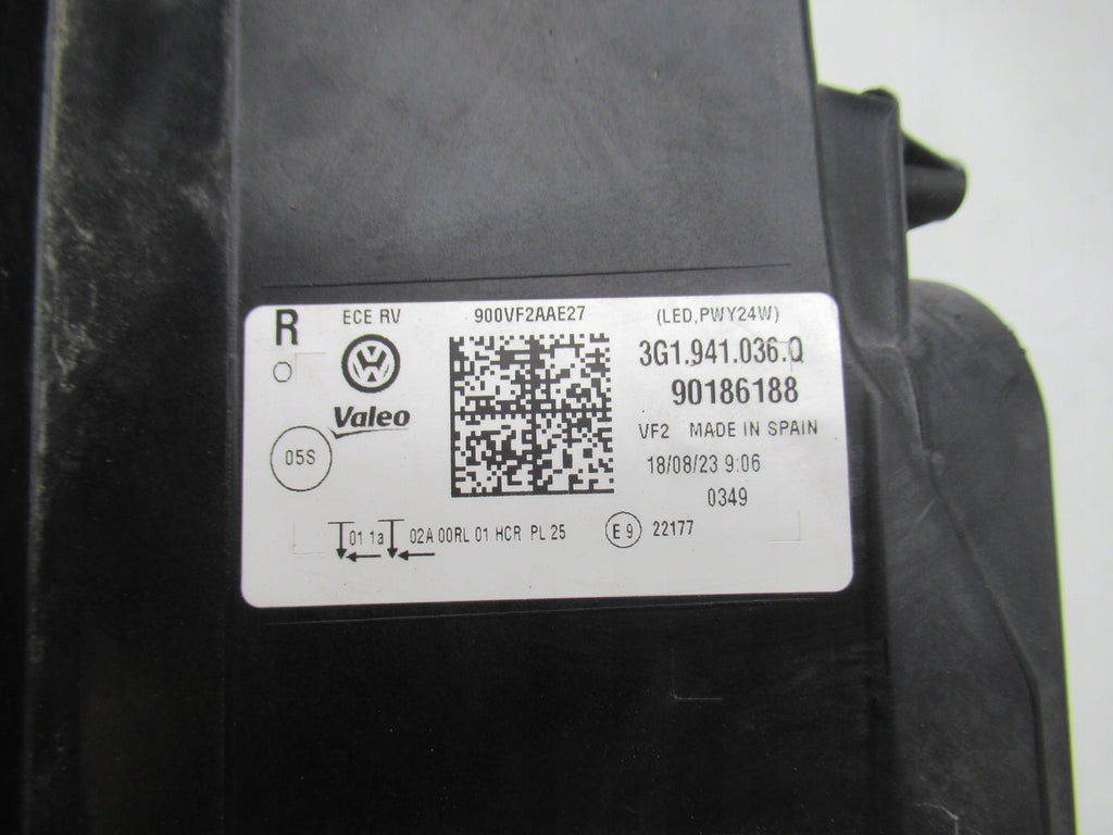 Frontscheinwerfer VW Passat B8 3G1941036Q LED Rechts Scheinwerfer Headlight