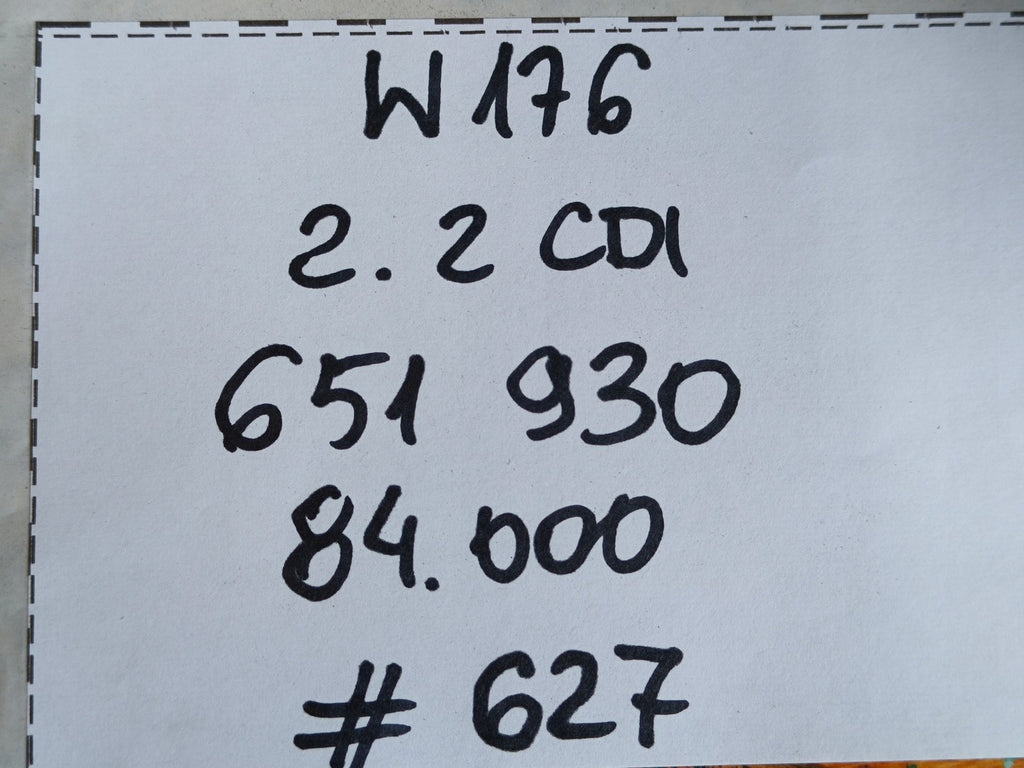 Motor Mercedes-Benz W176 W246 651930 2.2 CDI 135TKm Diesel Engine Komplett