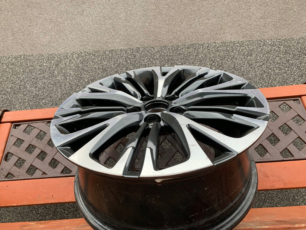 1x Alufelge 18 Zoll 7.0" 5x114.3 50ET Glanz Graphit CMS1118-5 Mg Chr Rim Wheel FEL1366703350ol