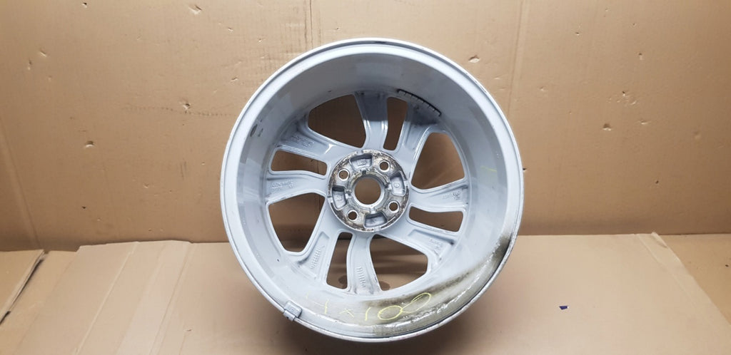 1x Alufelge 16 Zoll 6.5" 4x100 40ET Schwarz Opel Adam Karl Rim Wheel FEL3384420095an