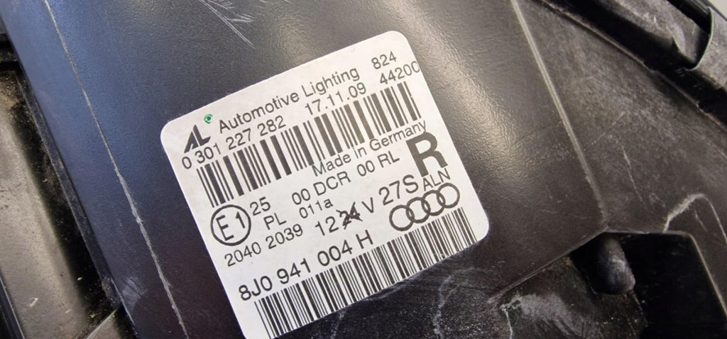 Frontscheinwerfer Audi Tt 8J0941004H Xenon Rechts Scheinwerfer Headlight SCH3608755608fq