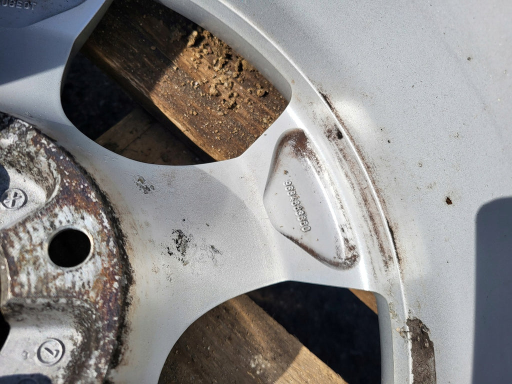 1x Alufelge 17 Zoll 7.5" 4x108 29ET 9684883880 Peugeot Rim Wheel