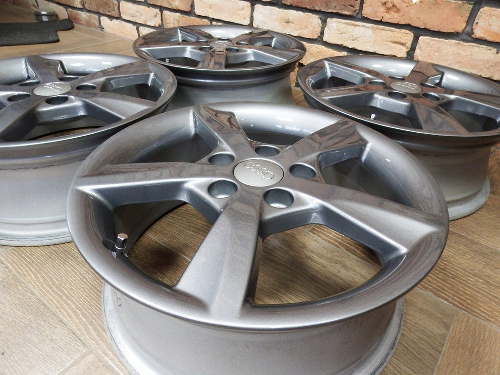 4x Alufelge 16 Zoll 6.0" 5x112 48ET 8V0071496 Audi B6 Rim Wheel FEL5851094687vf