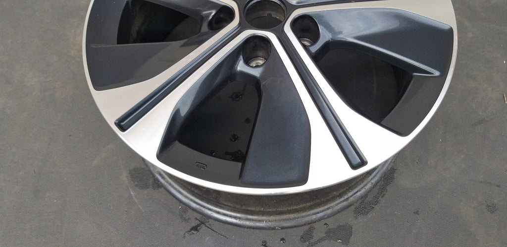 1x Alufelge 17 Zoll 6.5" 5x114.3 45ET Glanz Graphit N86701 Mg Pulsar Rim Wheel FEL4569564348jv