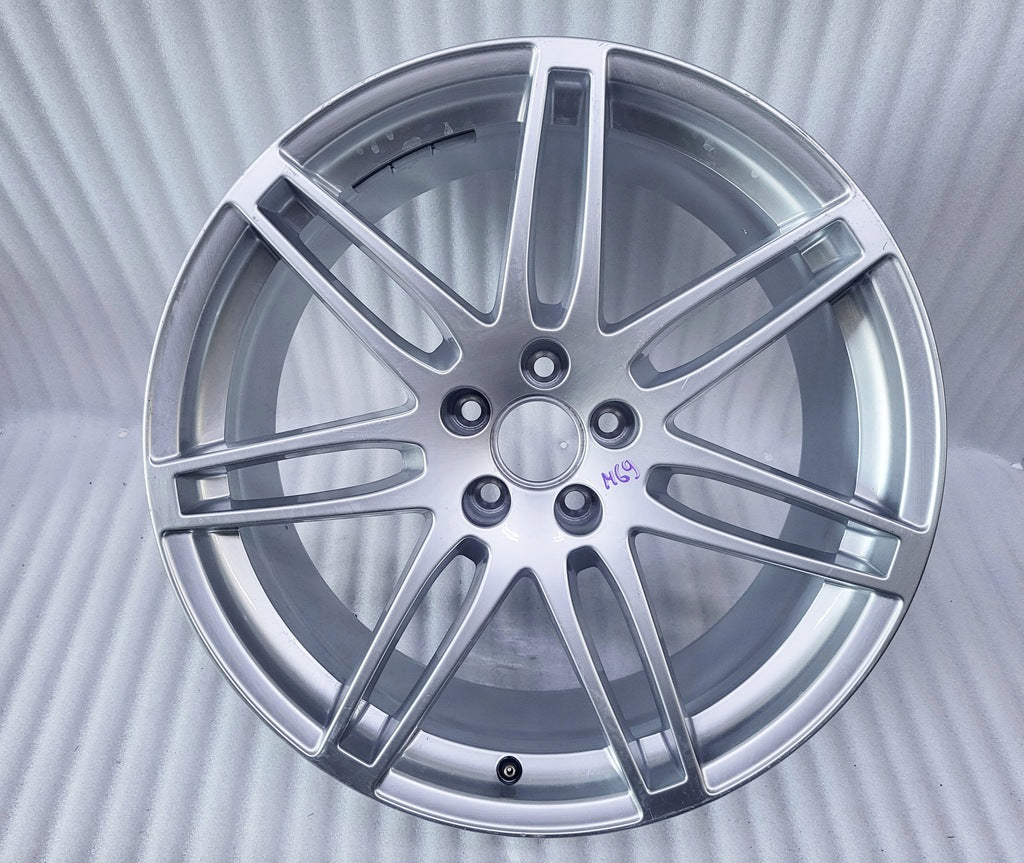 1x Alufelge 20 Zoll 8.5" 5x112 33ET Glanz Silber 8R0601025R Audi Q5 Rim Wheel FEL4247956771wc