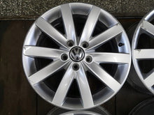 Load image into Gallery viewer, 4x Alufelge 17 Zoll 7.0" 5x112 54ET Glanz Silber 5K0601025F VW I Rim Wheel FEL6836662159io