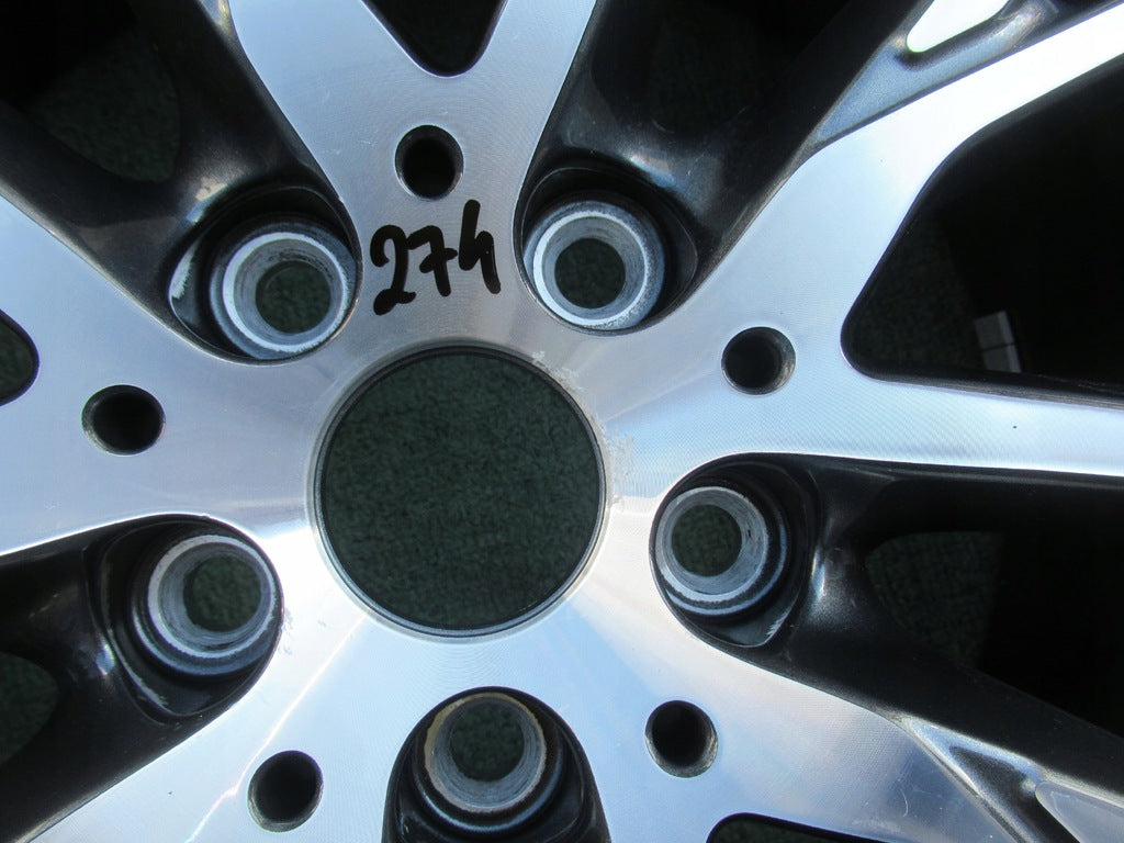 1x Alufelge 17 Zoll 7.0" 5x112 47ET Glanz Grau 7849122 BMW 2 F45 1 F40 F46 Mg FEL9853379605cm