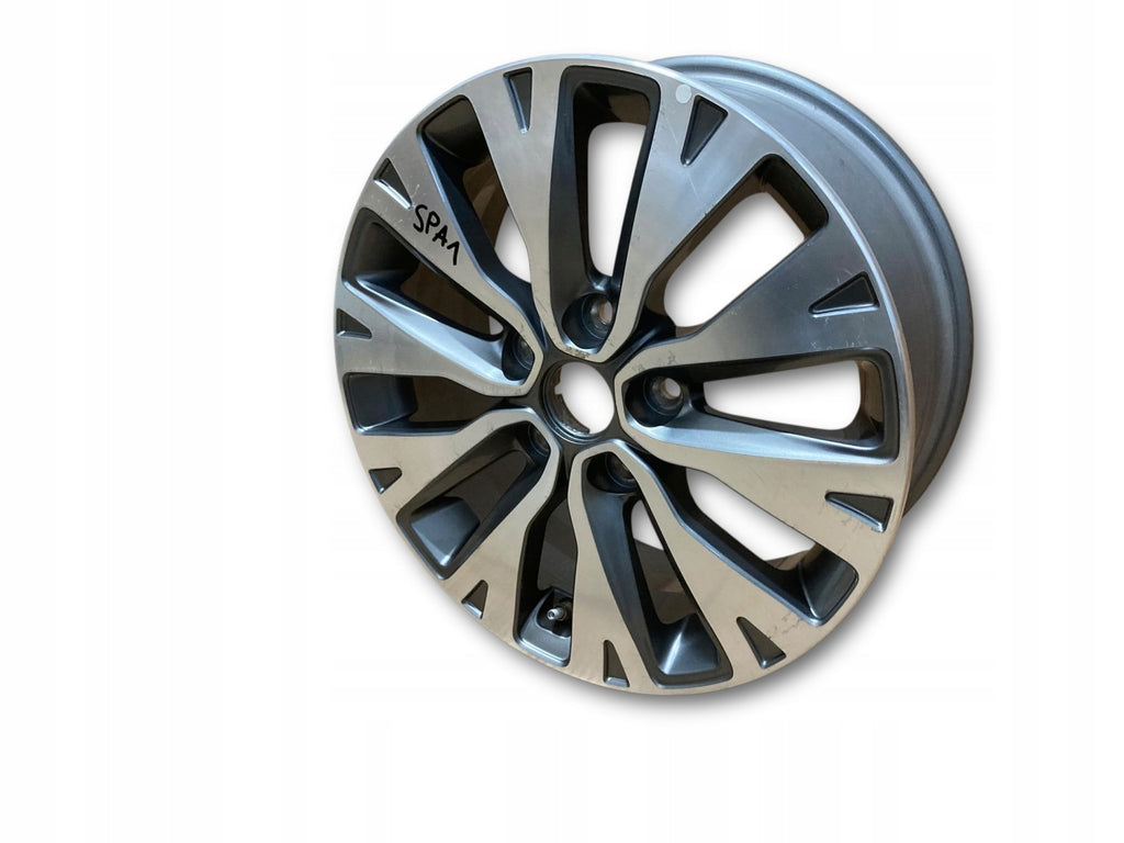 1x Alufelge 16 Zoll 6.5" 5x114.3 50ET 52910-A2800 Hyundai I I40 Sportage Carens FEL2783101437ez