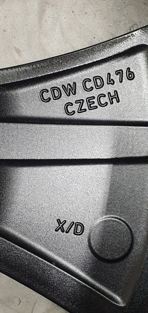 1x Alufelge 16 Zoll 6.0" 5x100 38ET Matt Schwarz 658601025 Skoda Scala Kamiq FEL2567739696qk