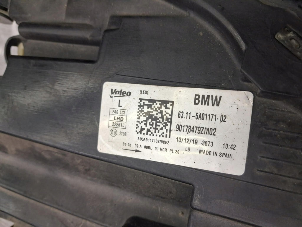 Frontscheinwerfer BMW F48 5A01171-02 Full LED Links Scheinwerfer Headlight SCH3273324589us