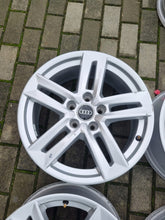 Laden Sie das Bild in den Galerie-Viewer, 4x Alufelge 17 Zoll 7.0" 5x112 42ET Glanz Silber 8W0601025P Audi Rim Wheel FEL5760313723kn