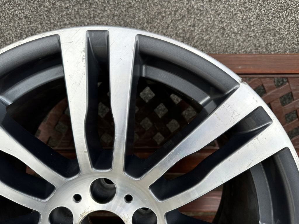 1x Alufelge 20 Zoll 10.0" 5x120 40ET Glanz Graphit 7842183 BMW X5 E70 E71 Mg FEL6002974650va