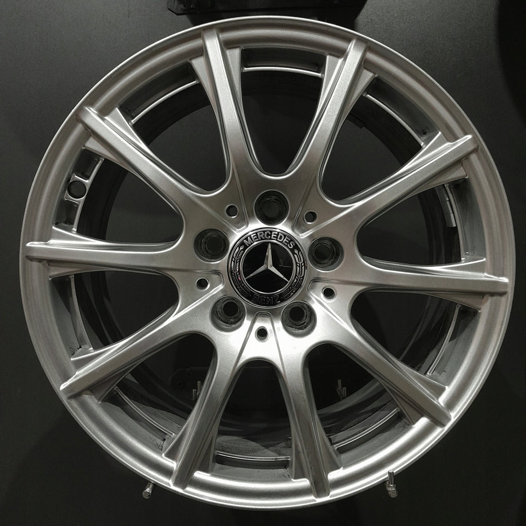 4x Alufelge 16 Zoll 6.5" 5x112 38ET A2054012400 Mercedes-Benz W176 Rim Wheel FEL3595485648dv