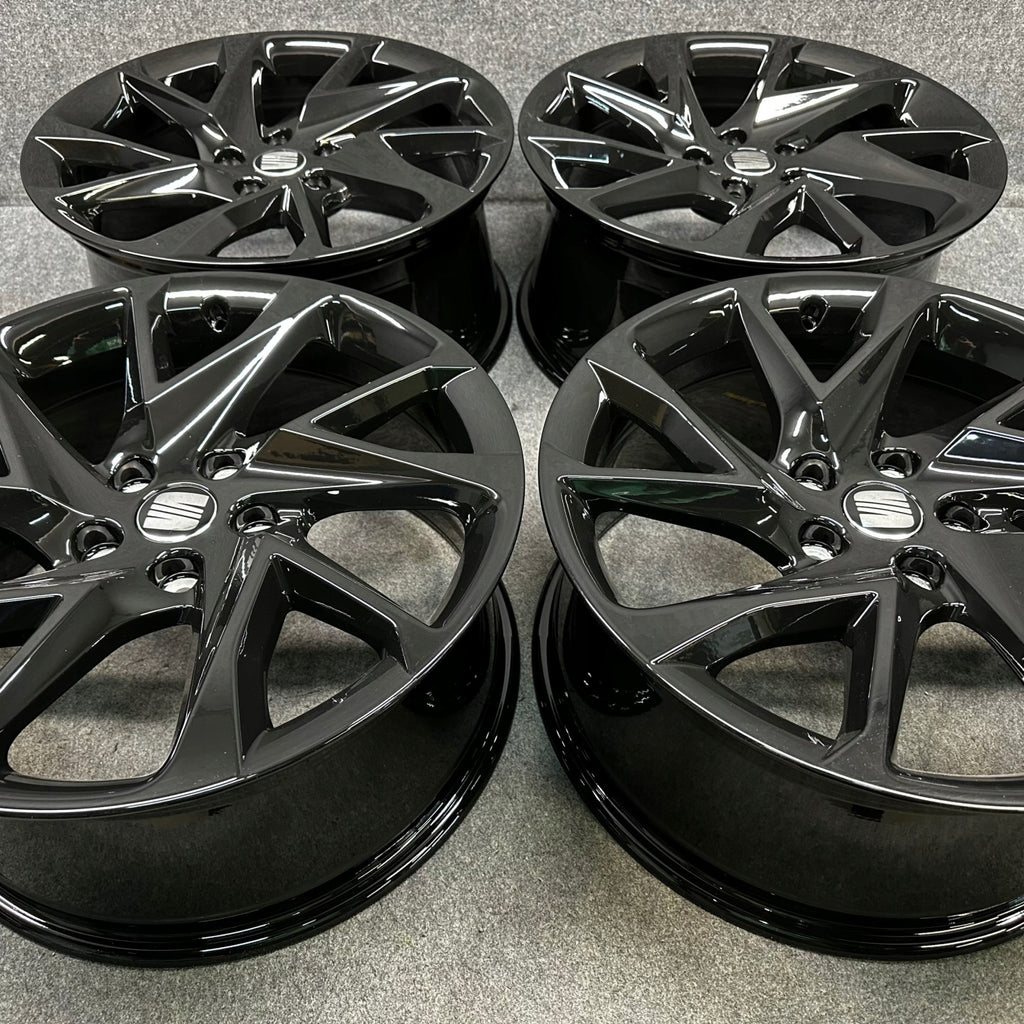 4x Alufelge 18 Zoll 8.0" 5x112 40ET Glanz Silber 5FF601025C Cupra Formentor Leon FEL3465980251dd