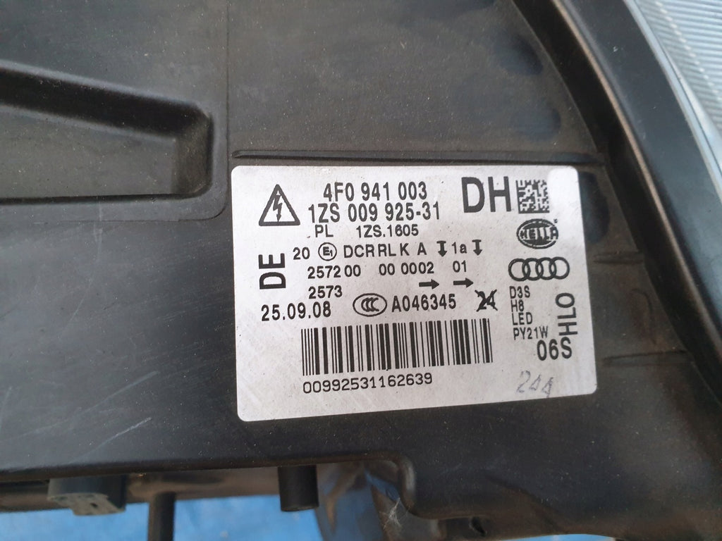Frontscheinwerfer Audi A6 4F0941003 Xenon Links Scheinwerfer Headlight SCH7986986925ce