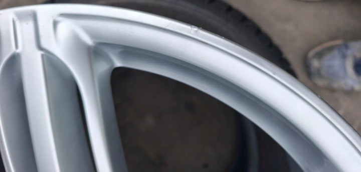1x Alufelge 19 Zoll 9.0" 5x112 33ET Glanz Silber 8T0601025T Audi A5 Rim Wheel FEL9704384742oq