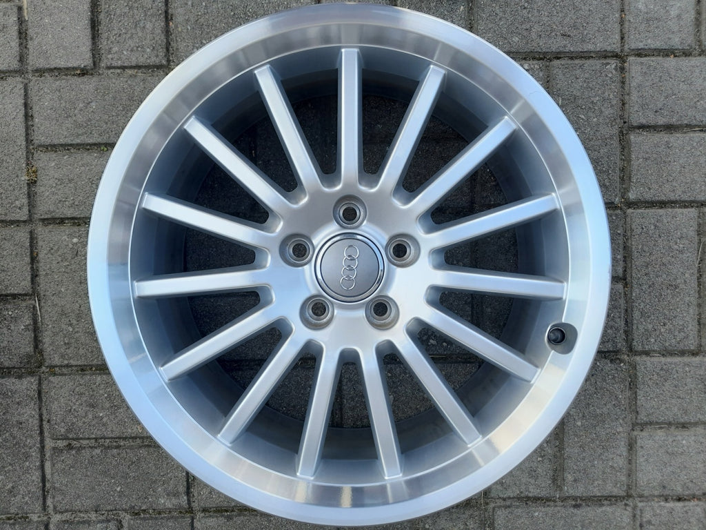 1x Alufelge 18 Zoll 8.0" 5x112 47ET Glanz Silber 8K0071498 Audi Rim Wheel FEL9806030256fj