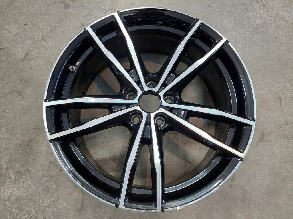 1x Alufelge 19 Zoll 8.0" 5x112 27ET Glanz Schwarz 8090094 BMW G21 Rim Wheel FEL5836445408ba