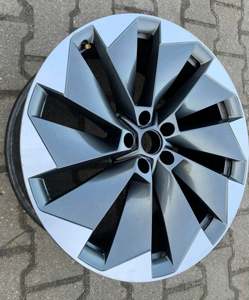 1x Alufelge 21 Zoll 9.0" 5x112 5LA601025BM Skoda Enyaq Rim Wheel FEL2822795605ko
