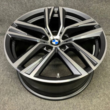 Load image into Gallery viewer, 1x Alufelge 18 Zoll 8.5" 5x112 36ET Glanz Graphit 6896768 BMW I4 Rim Wheel FEL9416714193qu
