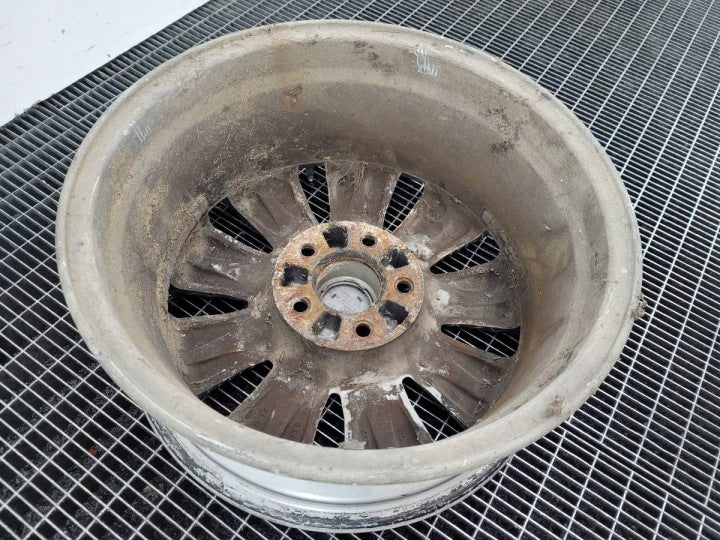 1x Alufelge 16 Zoll 6.5" 5x110 41ET Glanz Silber OPEL129929 Opel Zafira B FEL9293262067rh