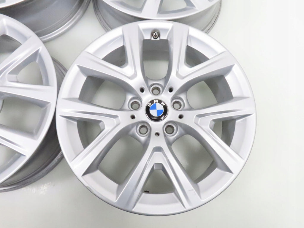 4x Alufelge 17 Zoll 6.5" 5x112 39ET Glanz Silber 6856076 BMW F39 X1 F48 FEL2412237320zg