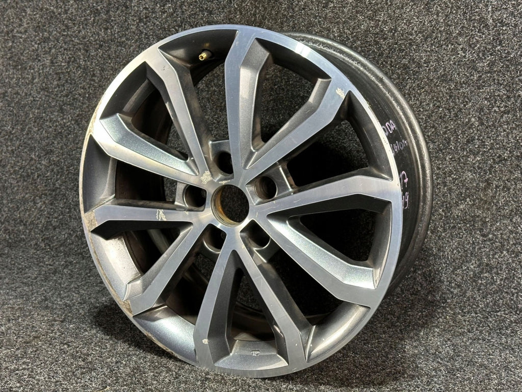 1x Alufelge 17 Zoll 5E0601025BQ Skoda Superb III Octavia Rim Wheel FEL3832119661jy