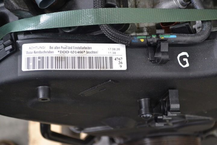 Motor Audi A6 C7 DDD DDDA 2.0 TDI 190PS 140kW 50TKm 2017 Diesel Engine Komplett MOT5509832685pb