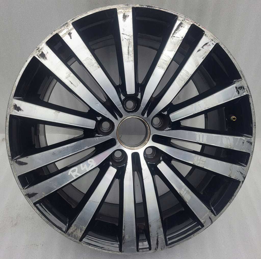 1x Alufelge 17 Zoll 7.5" 5x112 47ET Glanz Silber 3AA601025G VW Passat Rim Wheel FEL4115686455ti