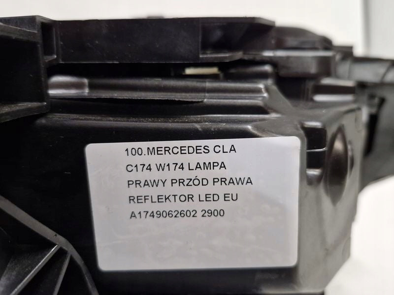 Frontscheinwerfer Mercedes-Benz Cla A1749062602 LED Rechts Headlight SCH2731081333jn