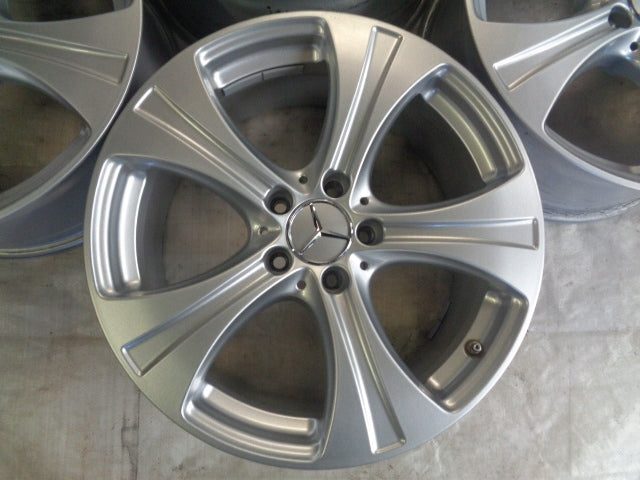 4x Alufelge 18 Zoll 8.0" 5x112 38ET Silber A2534010800 Mercedes-Benz Glc FEL1394181008as